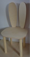 Stolik i krzesło królik w dowolnej kolorystyce